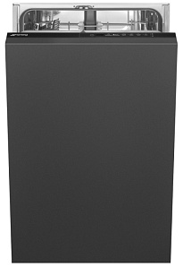 Компактная встраиваемая посудомоечная машина до 60 см Smeg ST4512IN