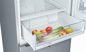 Серебристый холодильник Bosch KGN39VL17R фото 3 фото 3