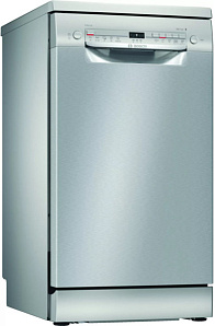 Отдельностоящая серебристая посудомоечная машина 45 см Bosch SPS 2IKI04 E