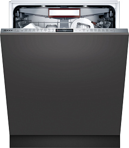 Серебристая посудомоечная машина Neff S199ZCX10R