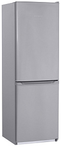 Тихий недорогой холодильник NordFrost NRB 139 332 серебристый металлик