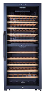 Двухтемпературный винный шкаф LIBHOF GMD-87 black фото 3 фото 3