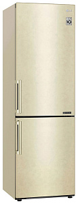 Холодильник  с электронным управлением LG GA-B 509 BEJZ бежевый