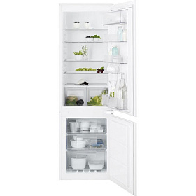 Узкий двухкамерный холодильник с No Frost Electrolux ENN92841AW