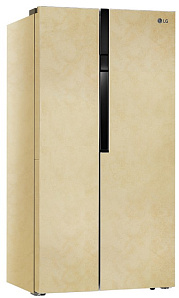 Двухдверный бежевый холодильник LG GC-B247JEUV фото 4 фото 4