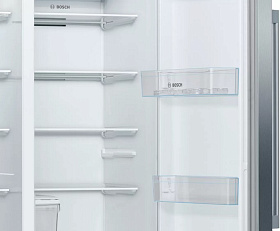 Двухкамерный серый холодильник Bosch KAI93VI304 фото 4 фото 4