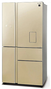 Золотистый холодильник Sharp SJ-WX99A-CH фото 4 фото 4