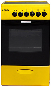 Электрическая плита с электрической духовкой Reex CSE-54 gYe желтый
