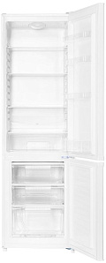 Двухкамерный однокомпрессорный холодильник  Maunfeld MFF180W фото 2 фото 2