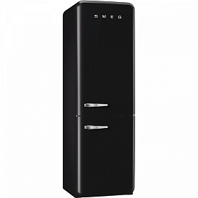 Чёрный холодильник Smeg FAB32RNEN1