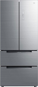Серебристый холодильник Midea MDRF631FGF23B
