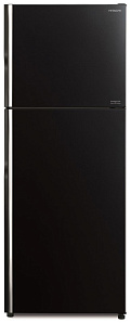Чёрный холодильник с No Frost Hitachi R-VG 472 PU8 GBK