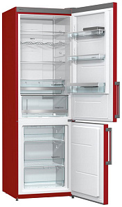 Красный холодильник Gorenje NRK 6192 MR