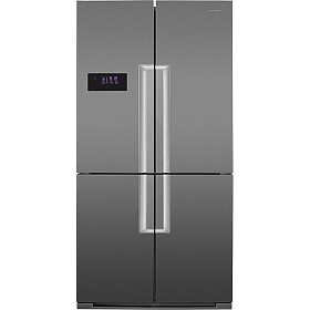 Серебристый холодильник Vestfrost VF 910 X