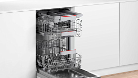 Посудомоечная машина серебристого цвета Bosch SPV4XMX28E фото 4 фото 4
