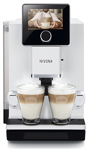 Белая кофемашина с капучинатором Nivona NICR 965 фото 2 фото 2
