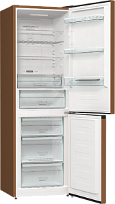 Холодильник  шириной 60 см Gorenje NRK6192ACR4 фото 2 фото 2