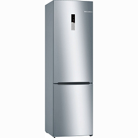 Серебристый холодильник Bosch KGE39XL2AR