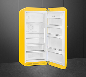 Двухкамерный холодильник высотой 150 см Smeg FAB28RYW5 фото 3 фото 3