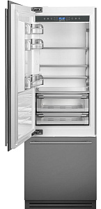 Двухкамерный холодильник  no frost Smeg RI76LSI