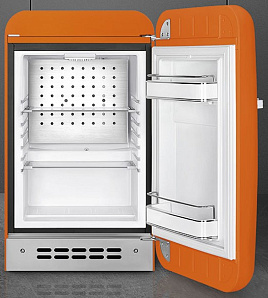 Узкий холодильник 40 см Smeg FAB5ROR5 фото 4 фото 4