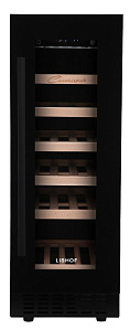 Винный холодильник 30 см LIBHOF CX-19 black фото 3 фото 3