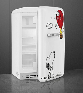 Низкий двухкамерный холодильник Smeg FAB10RDSN5 фото 4 фото 4