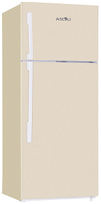 Бежевый холодильник высотой 180 см Ascoli ADFRS 510 W