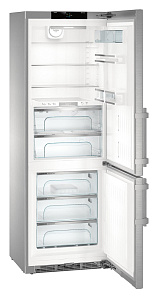 Серебристый холодильник Liebherr CBNes 5775 фото 4 фото 4