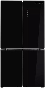 Чёрный холодильник Kuppersberg NFFD 183 BKG фото 2 фото 2