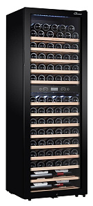Мульти температурный винный шкаф LIBHOF GMD-83 slim Black