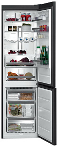 Холодильник  шириной 60 см Bauknecht KGNF 18 A3+ BLACK