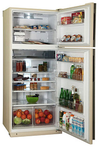 Холодильник с верхней морозильной камерой Sharp SJ-XE 59 PMBE