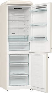 Бежевый холодильник Gorenje ONRK619EC фото 2 фото 2
