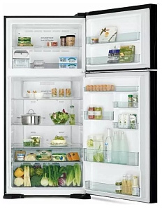 Холодильник  с зоной свежести Hitachi R-VG 662 PU7 GPW фото 2 фото 2