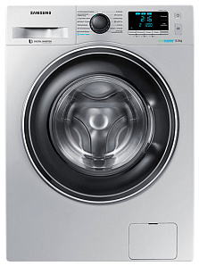 Узкая инверторная стиральная машина Samsung WW 80 K 62 E 07 S/DLP