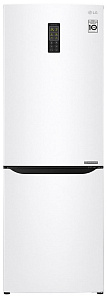 Холодильник  шириной 60 см LG GA-B 379 SQUL Белый