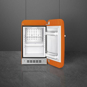 Бесшумный узкий холодильник Smeg FAB5LOR5 фото 4 фото 4