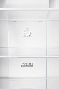 Холодильник с верхней морозильной камерой No frost Hyundai CT5046FDX темный нерж фото 4 фото 4