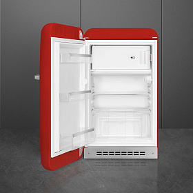 Красный мини холодильник Smeg FAB10LRD5 фото 2 фото 2