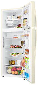 Бежевый холодильник с зоной свежести LG GC-H 502 HEHZ