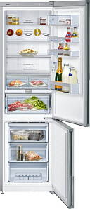 Серый холодильник Neff KG7393I21R