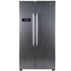 Широкий двухдверный холодильник с морозильной камерой Shivaki SHRF-595SDS