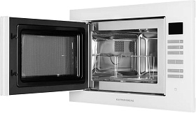Встраиваемая белая микроволновая печь Kuppersberg HMW 645 W фото 4 фото 4