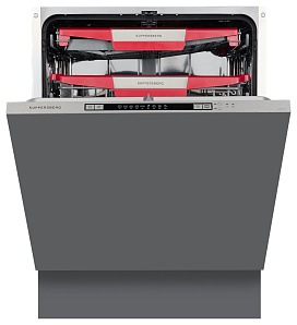 Компактная красная посудомоечная машина Kuppersberg GLM 6075 фото 3 фото 3