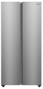 Большой двухдверный холодильник Korting KNFS 83177 X