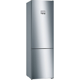Серый холодильник Bosch VitaFresh KGN39HI3AR Home Connect