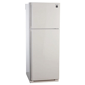 Бежевый холодильник с No Frost Sharp SJ SC451V BE