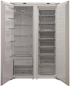 Встроенный холодильник с жестким креплением фасада  Korting KSI 1855 фото 4 фото 4