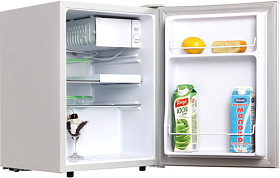Узкий холодильник шириной до 50 см TESLER RC-73 Silver
